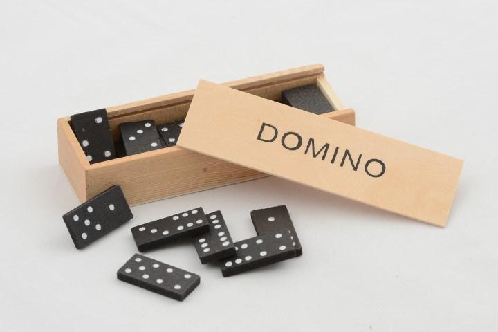 Ahşap Domino Kutulu ALK105